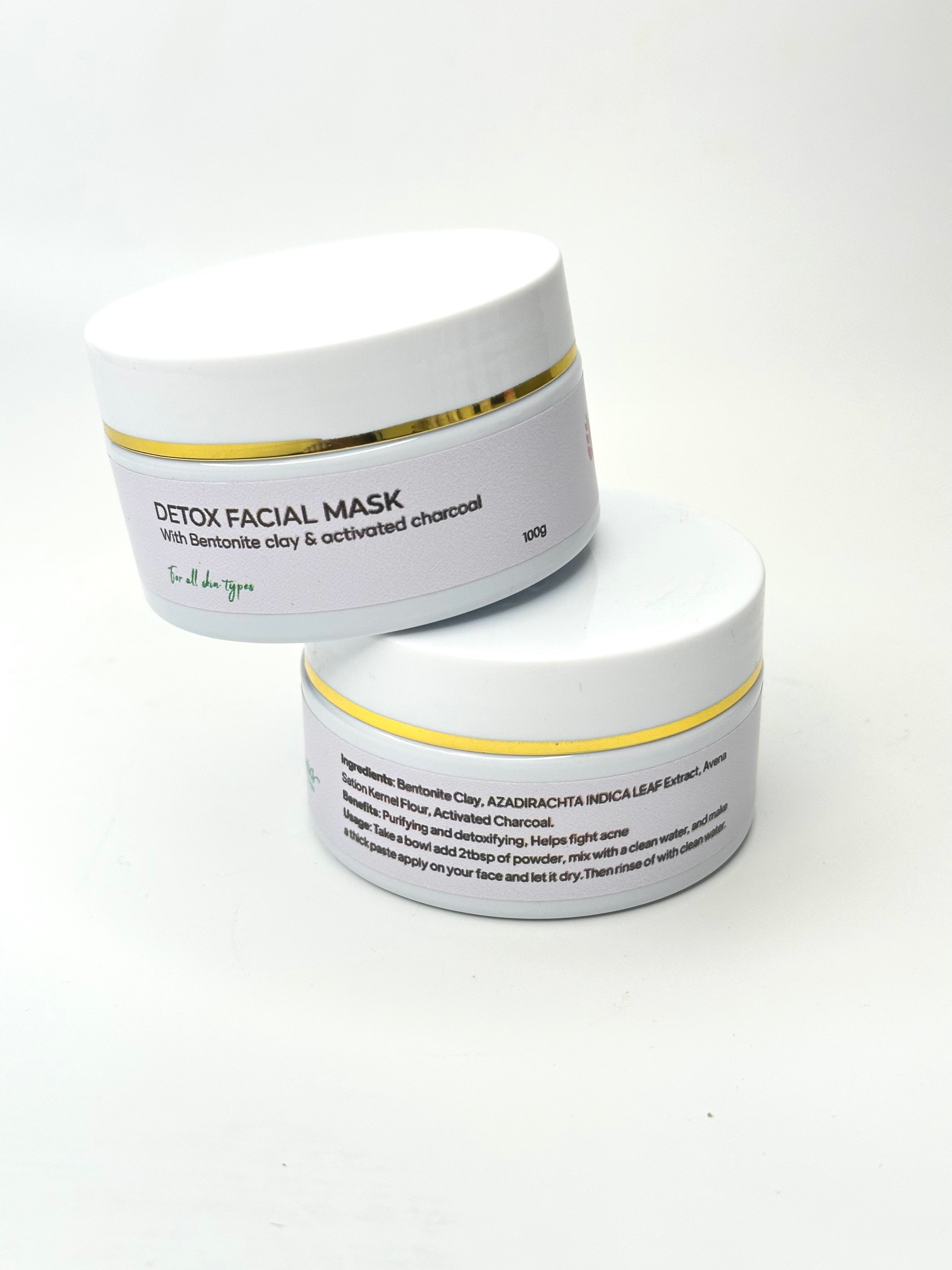 Detox facial mask