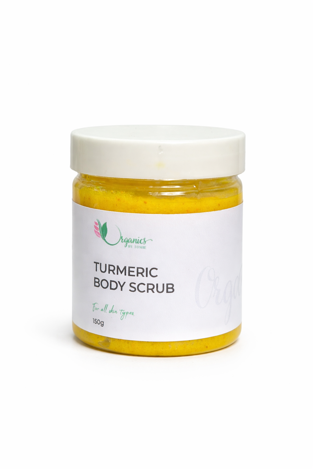 Turmeric body scrub